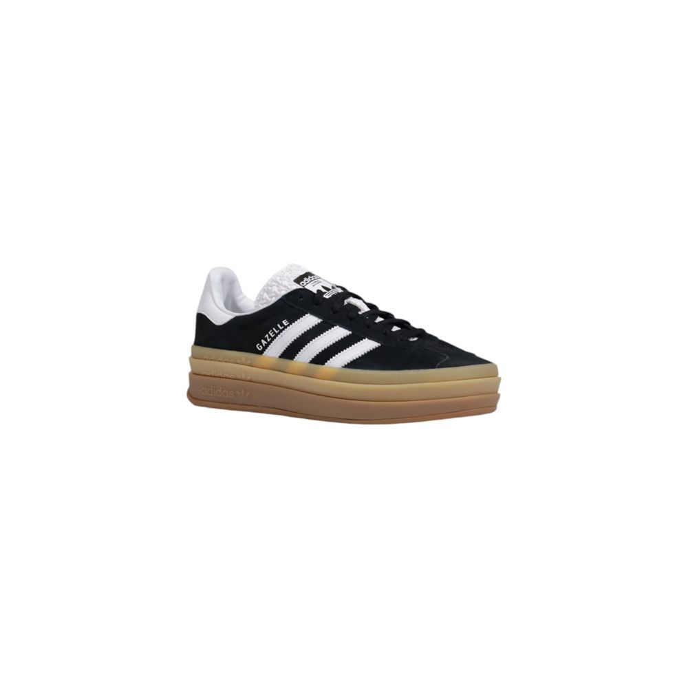 Adidas Originals Schwarze Wildleder-Sneaker mit niedrigem Schaft
