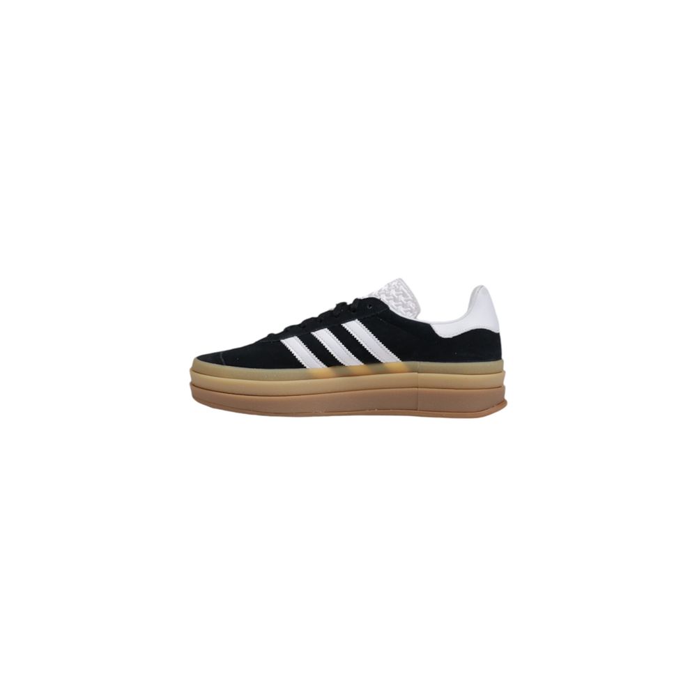 Adidas Originals Schwarze Wildleder-Sneaker mit niedrigem Schaft