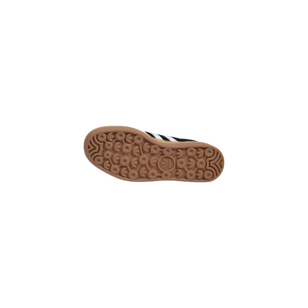Adidas Originals Schwarze Wildleder-Sneaker mit niedrigem Schaft
