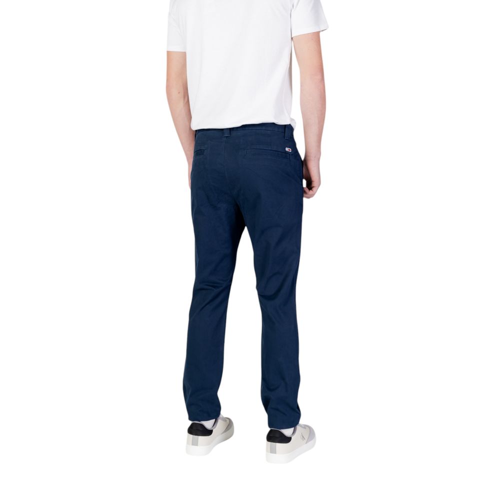 Tommy Hilfiger Jeans Blaue Baumwoll-Röhrenhose