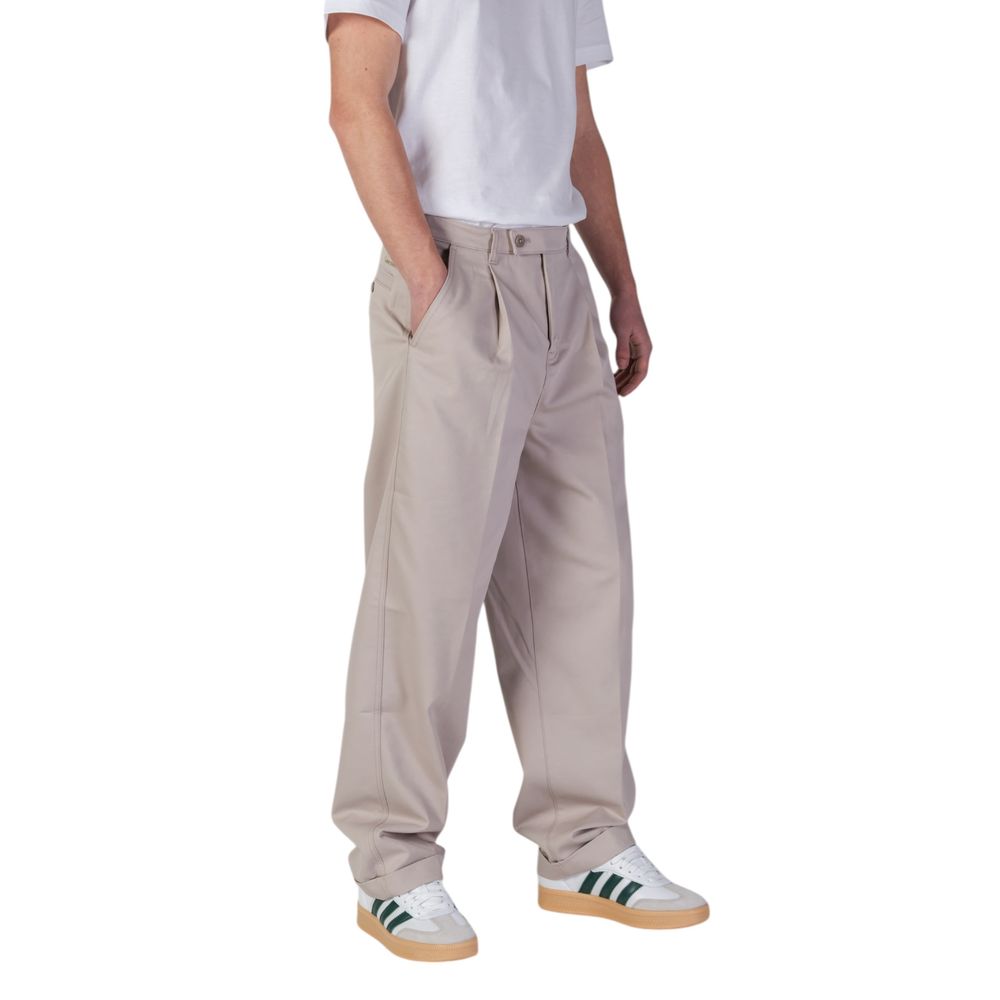 Calvin Klein Jeans Beigefarbene Hose aus recyceltem Polyester