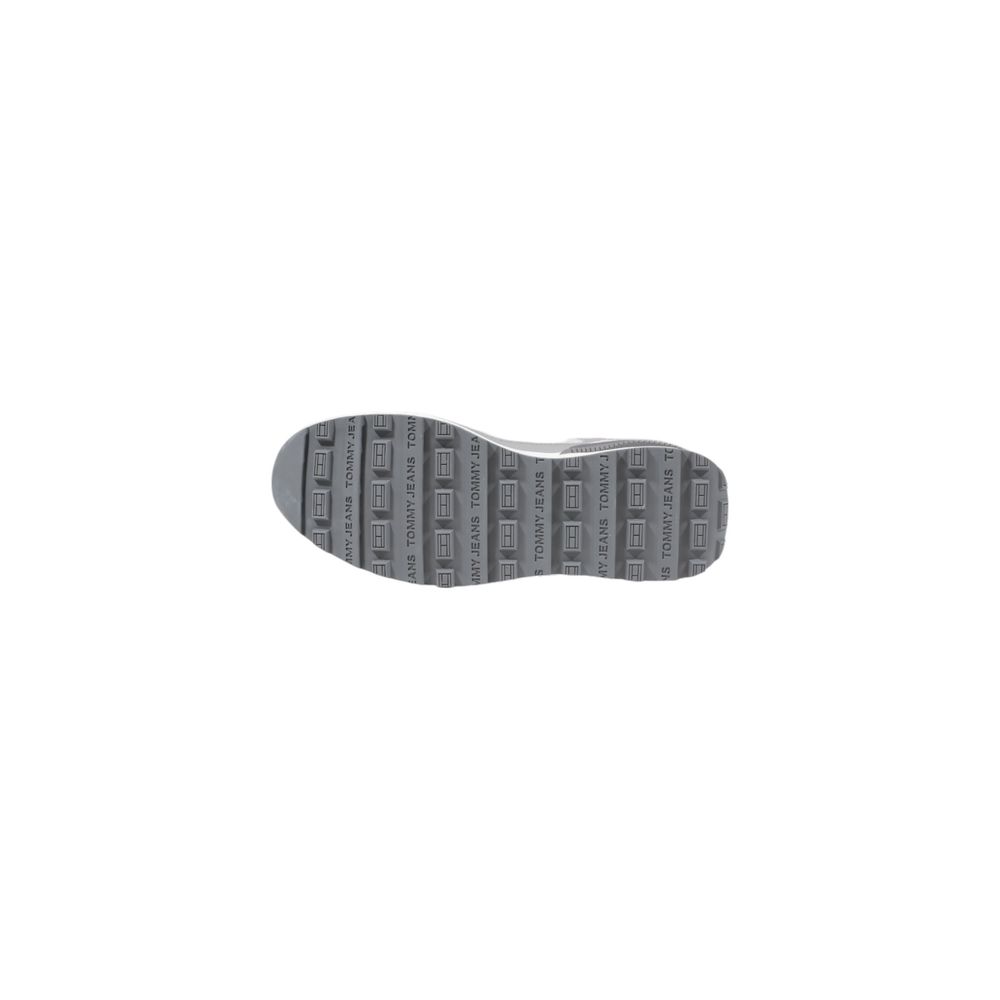 Tommy Hilfiger Jeans Graue Wildleder-Sneaker im Athletic-Look