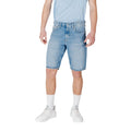 Calvin Klein Jeans Blaue Baumwoll-Bermudashorts