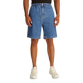 Calvin Klein Jeans Blaue Baumwoll-Bermudashorts