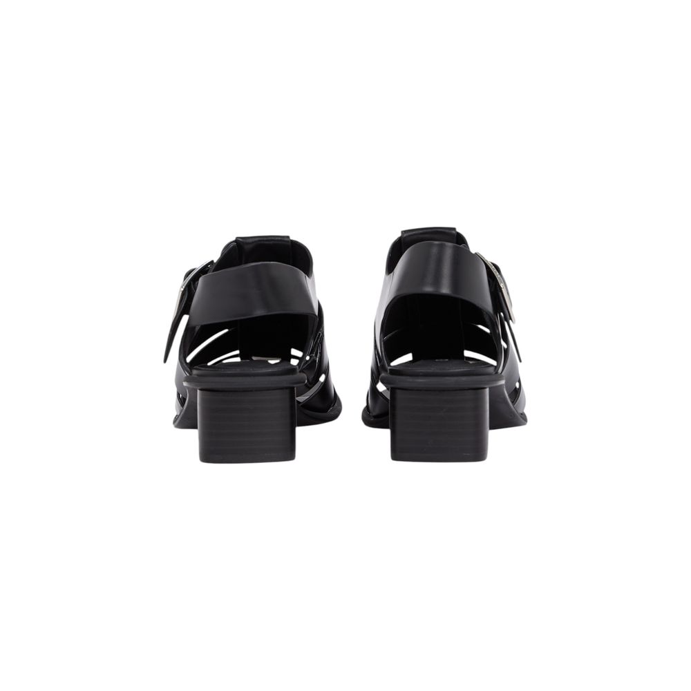 Calvin Klein Jeans Schwarze Sandalen aus Polyester