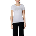 Guess Weißes Baumwoll-T-Shirt