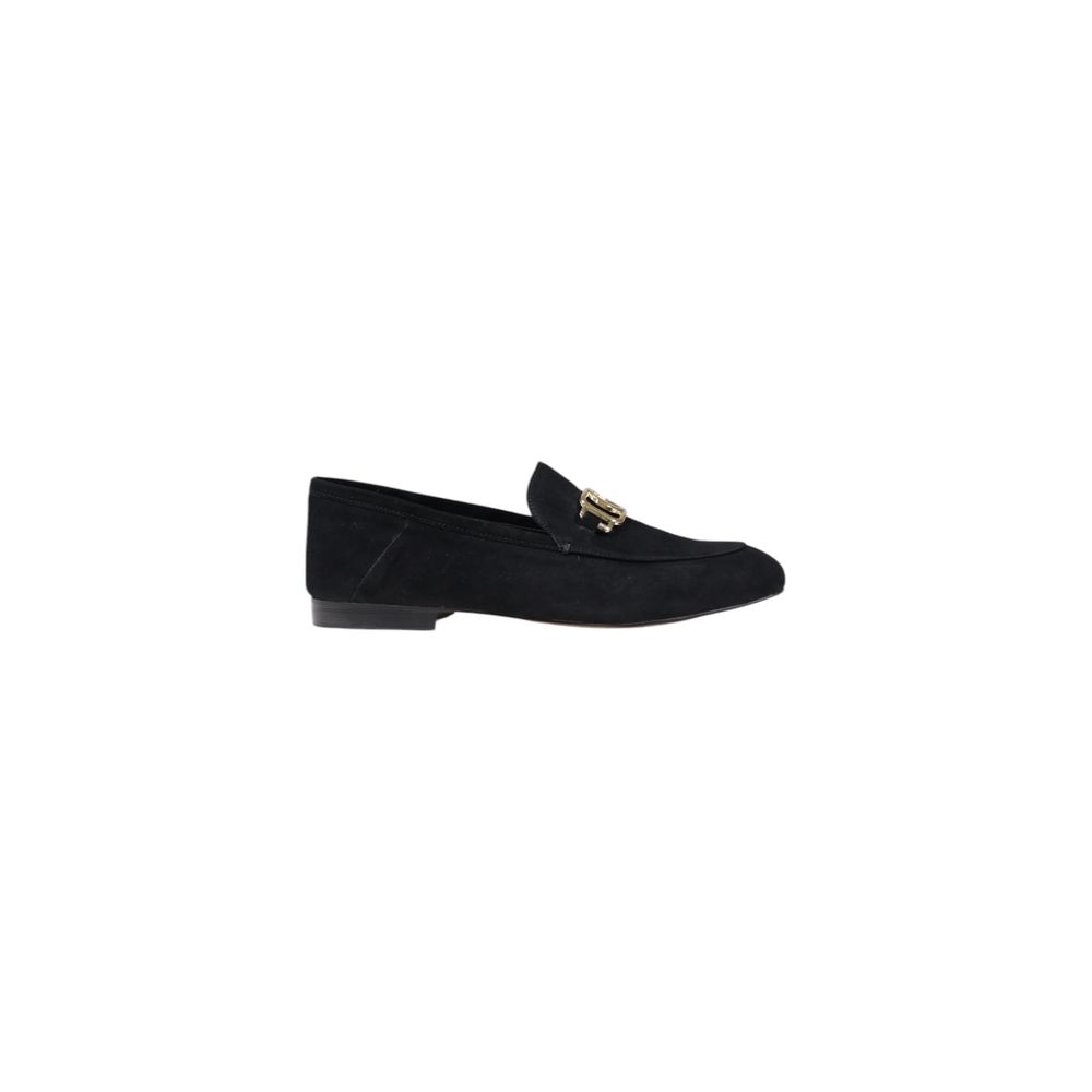 Guess Schwarze Leder Plateau-Pumps