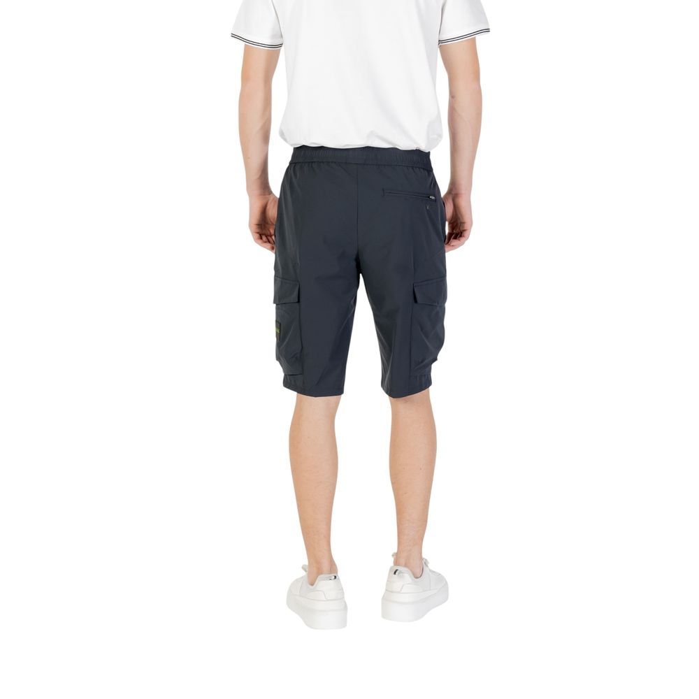 Hugo Boss Blaue Bermuda-Shorts aus Polyester