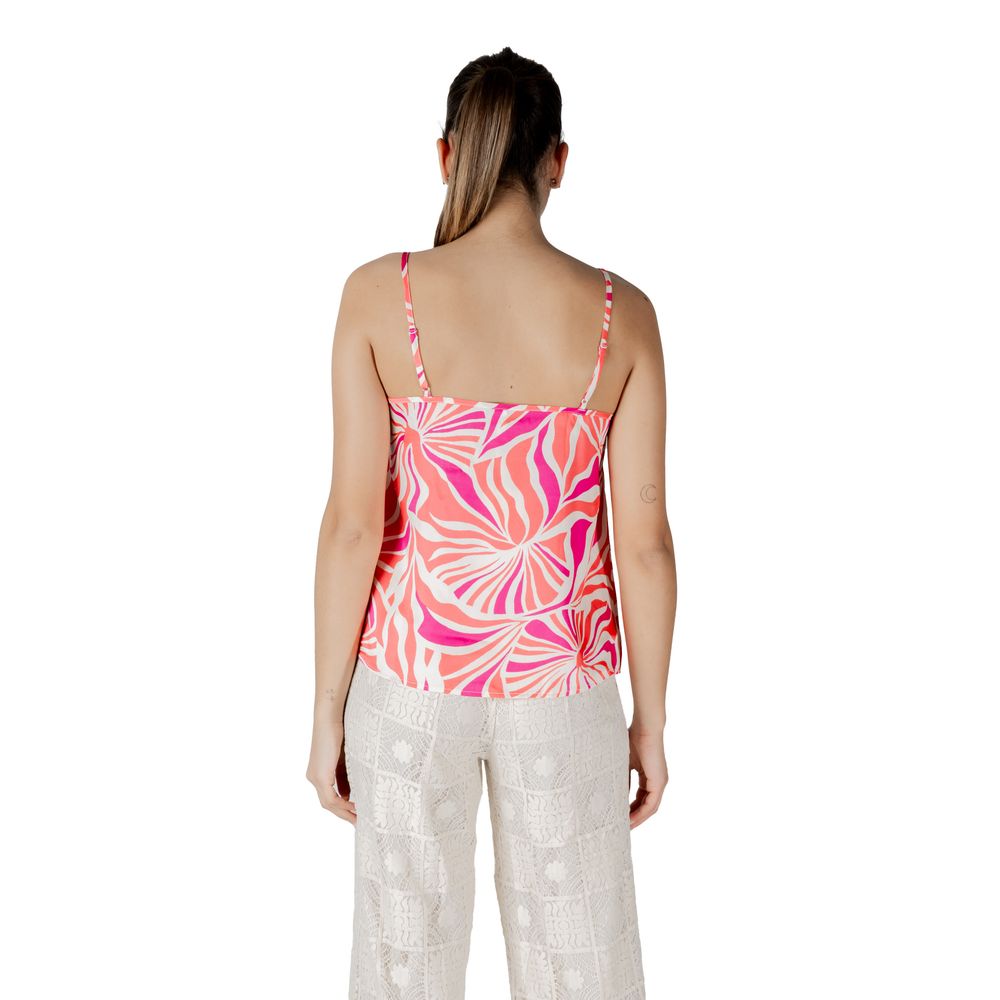 Only Rotes Tank-Top aus recyceltem Polyester
