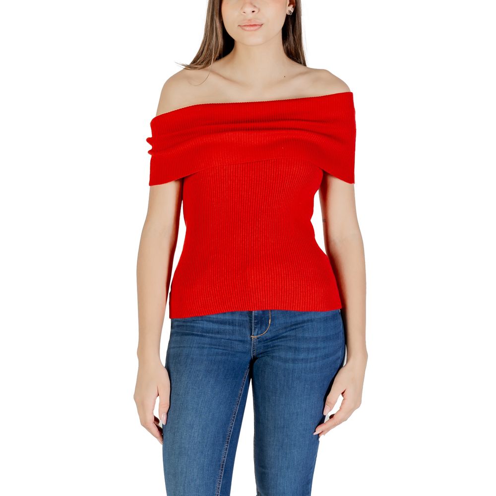 Only Mehrfarbiges Polyester-T-Shirt