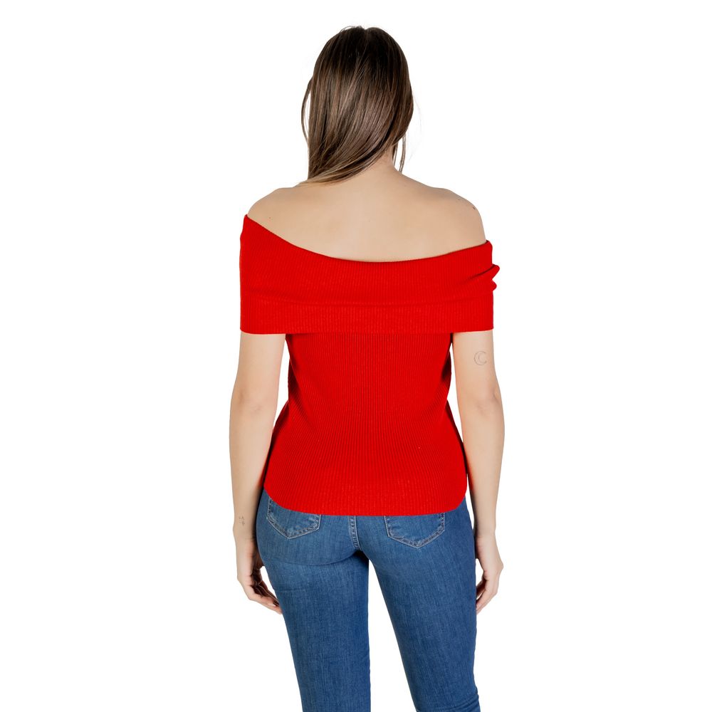 Only Mehrfarbiges Polyester-T-Shirt