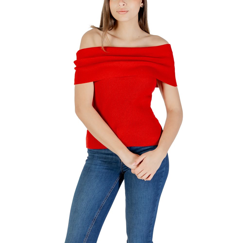 Only Mehrfarbiges Polyester-T-Shirt
