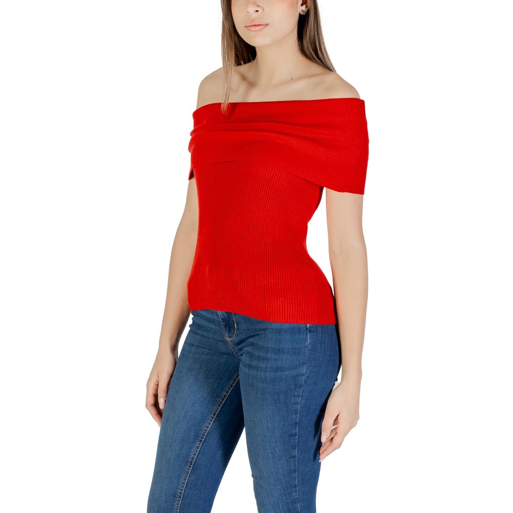 Only Mehrfarbiges Polyester-T-Shirt