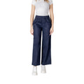 Only Blaue Baumwoll-Freizeithose