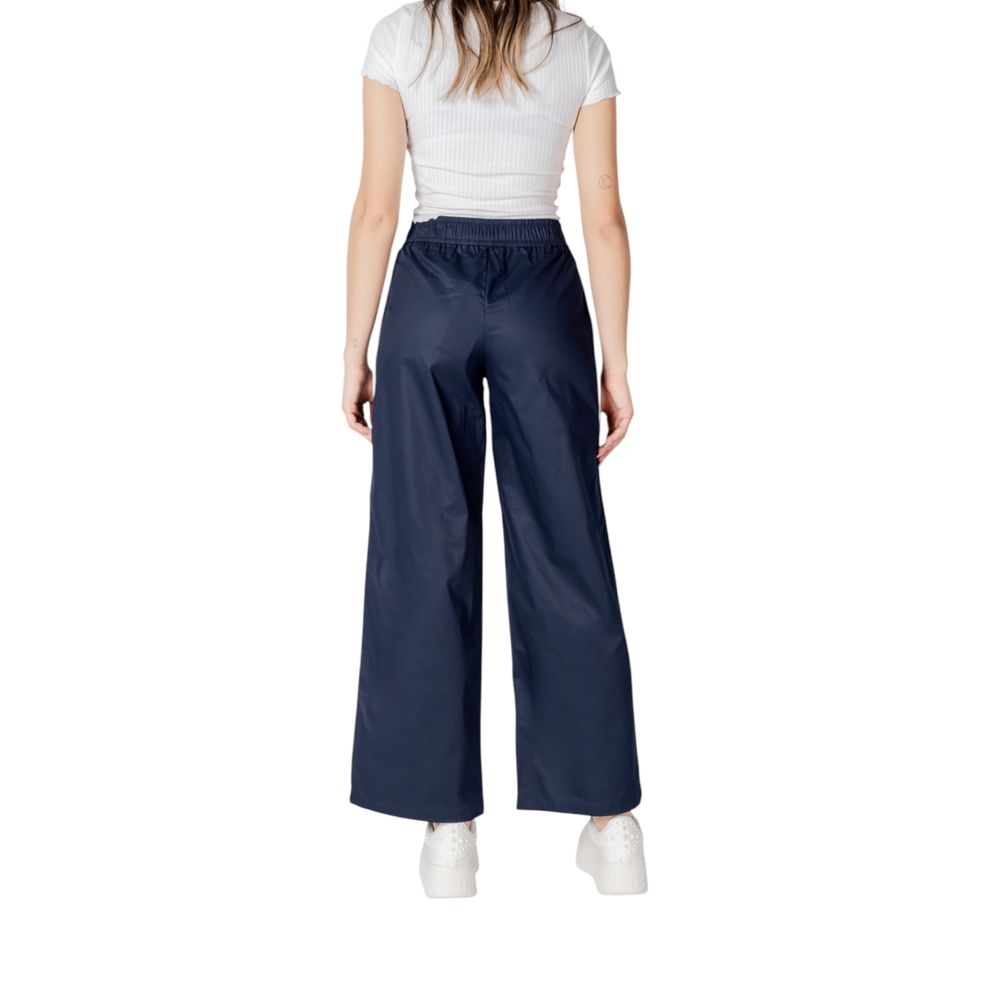 Only Blaue Baumwoll-Freizeithose