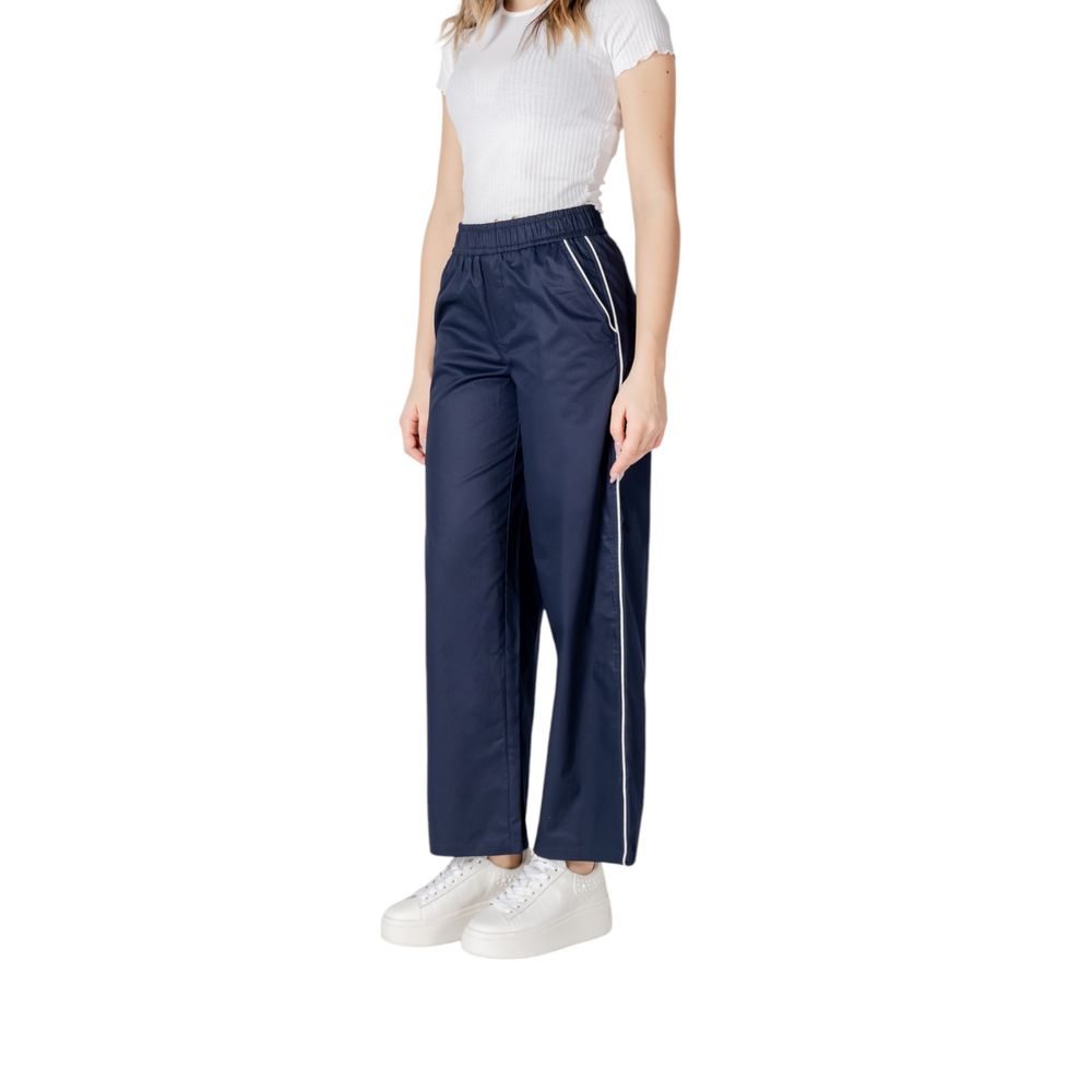 Only Blaue Baumwoll-Freizeithose