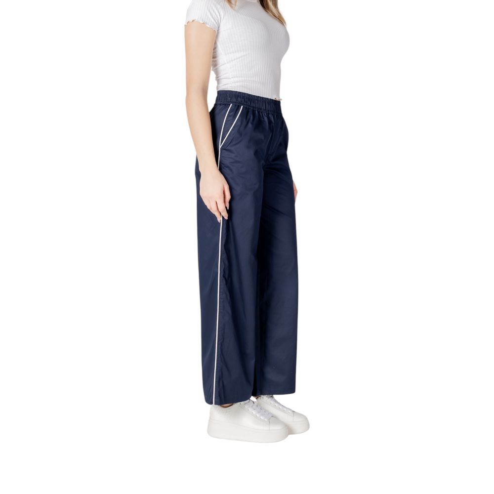 Only Blaue Baumwoll-Freizeithose