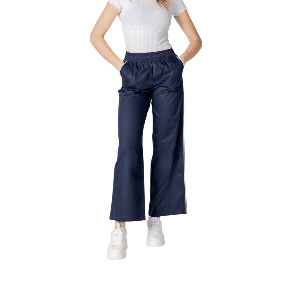 Only Blaue Baumwoll-Freizeithose