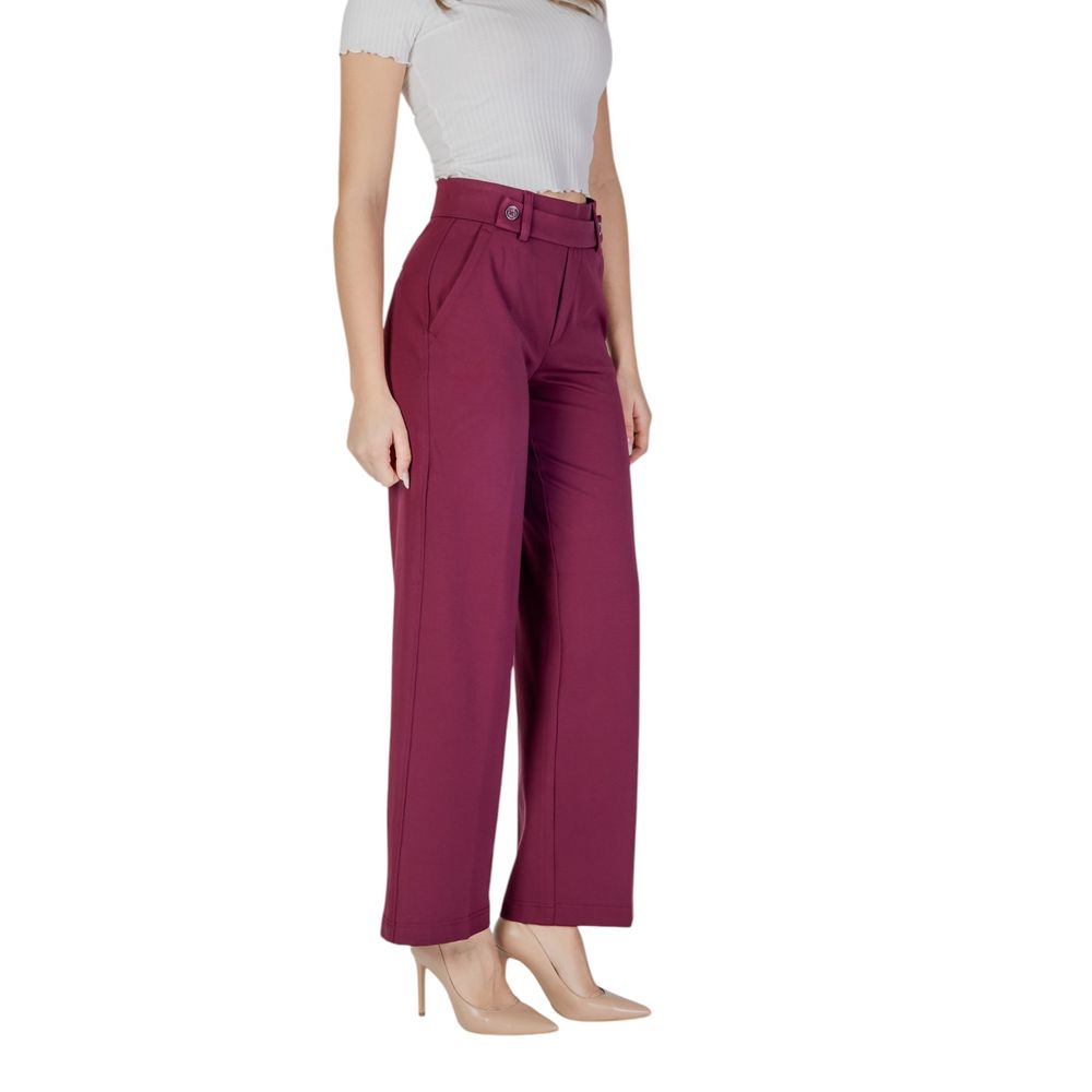Street One Lila Viskose-Hose für jeden Tag