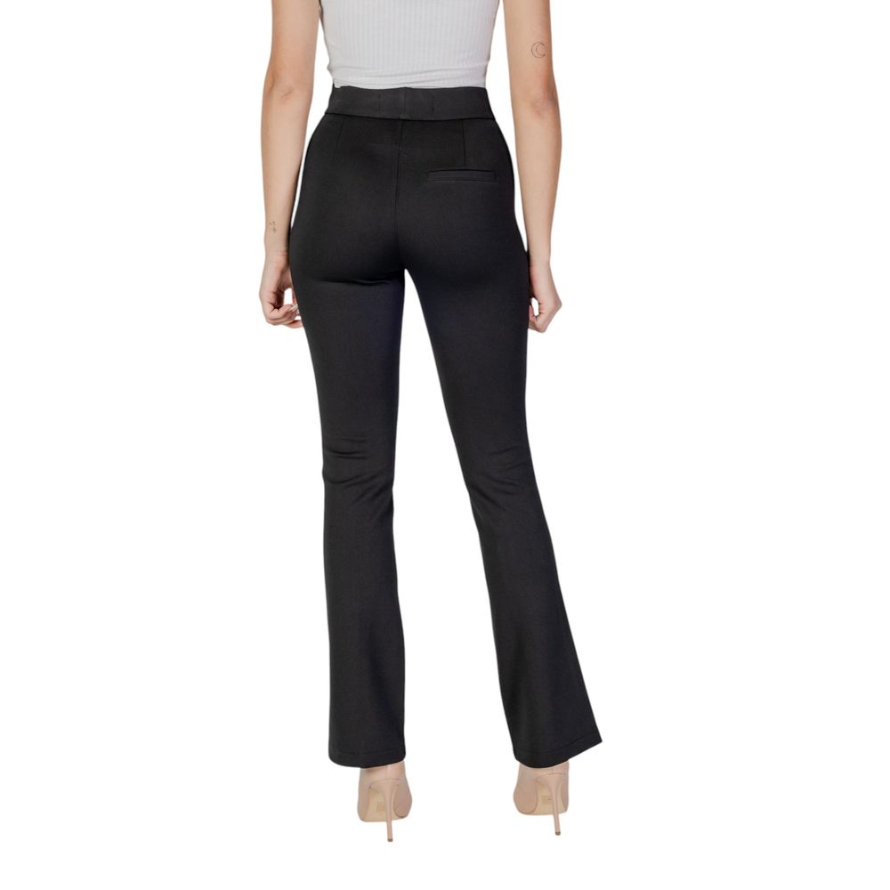 Street One Schwarze Viskose-Skinny-Hose