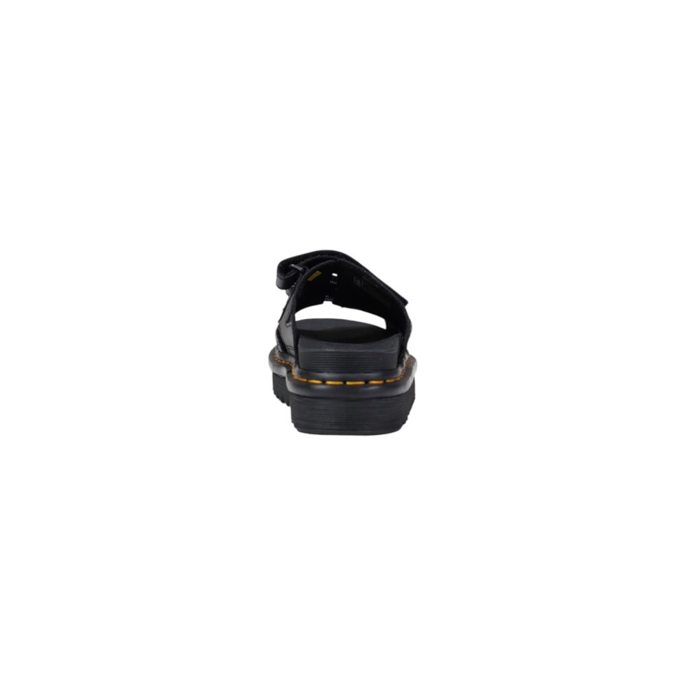 Dr. Martens Schwarze Leder Plateau-Pumps