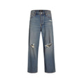 Jack Jones Blaue Baumwolljeans im Relaxed Fit
