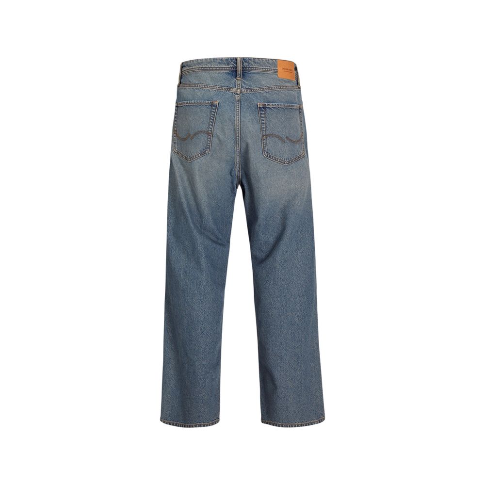 Jack Jones Blaue Baumwolljeans im Relaxed Fit