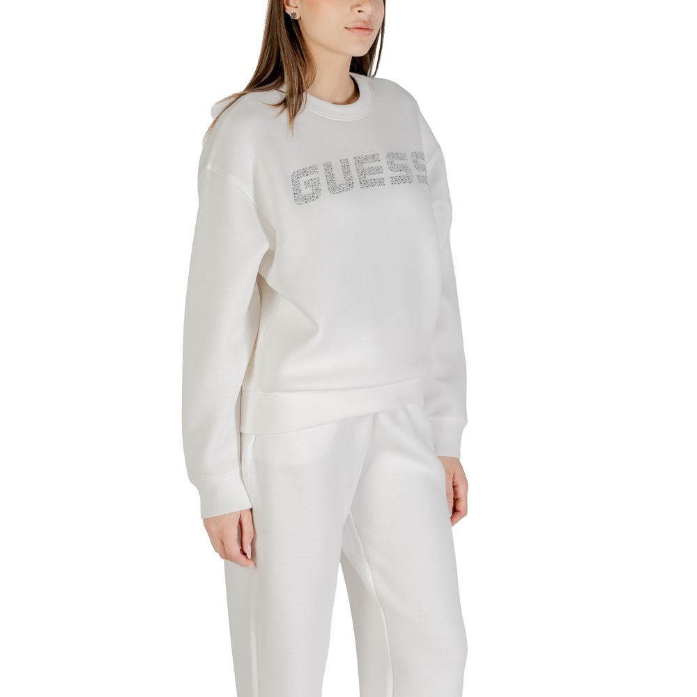 Guess Active Sweatshirt aus Viskose in Creme