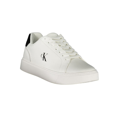 Calvin Klein Bianco Polyurethane Herren Sneaker