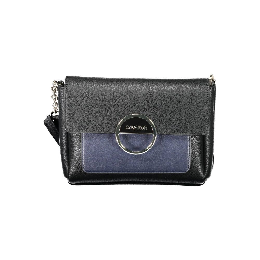 Calvin Klein Schwarze Schultertasche aus Polyurethan für Damen