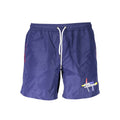 Karl Lagerfeld Blu Polyester Herren Badeshorts