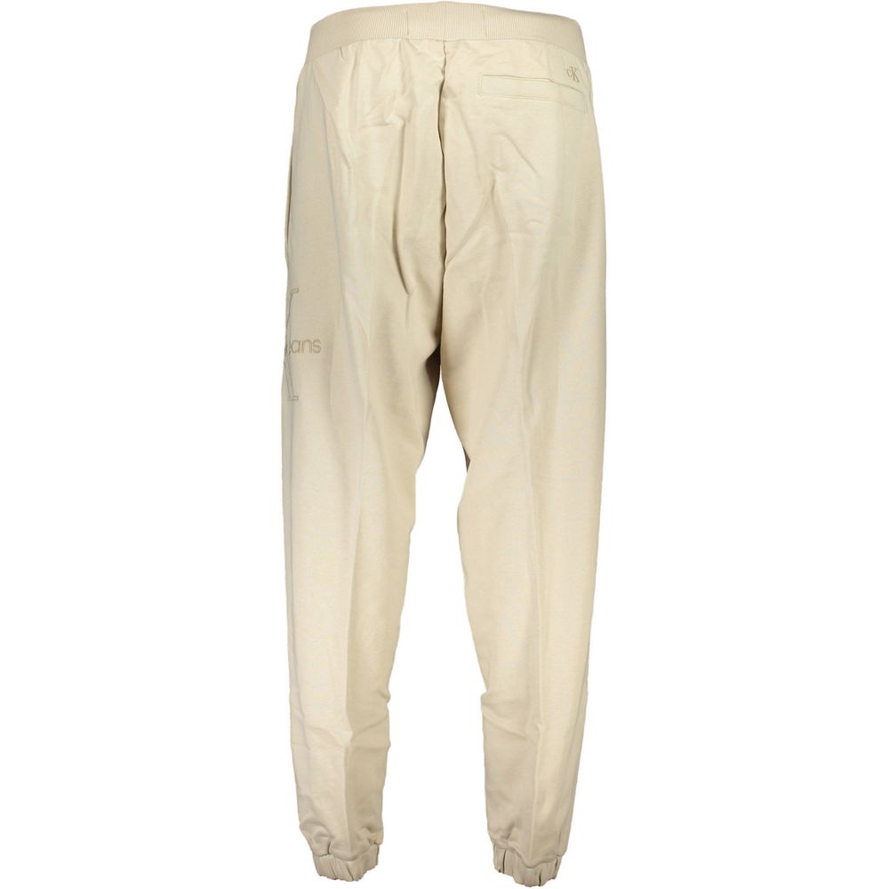 Calvin Klein Beige Baumwollhose