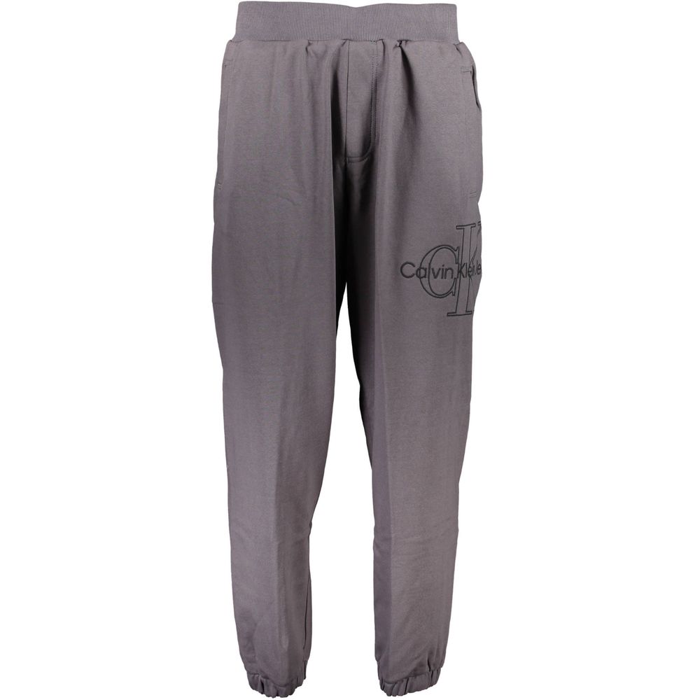 Calvin Klein Grigio Baumwoll-Sweatpant für Herren