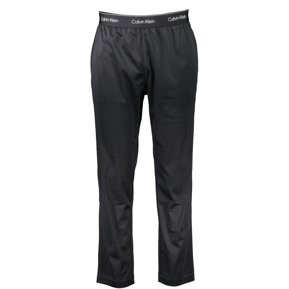 Calvin Klein Schwarze Polyester-Hose