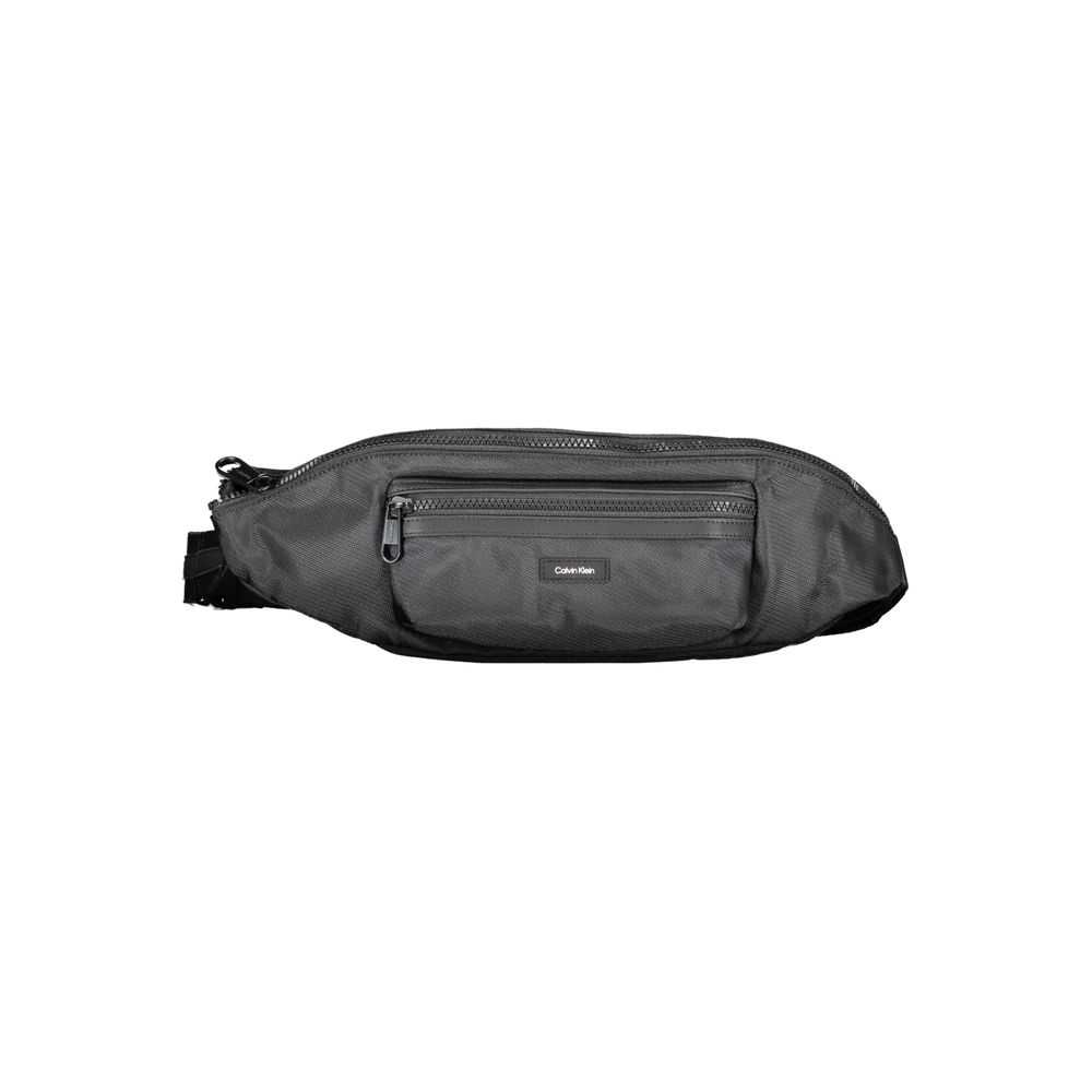 Calvin Klein Schwarze Polyester Handtasche
