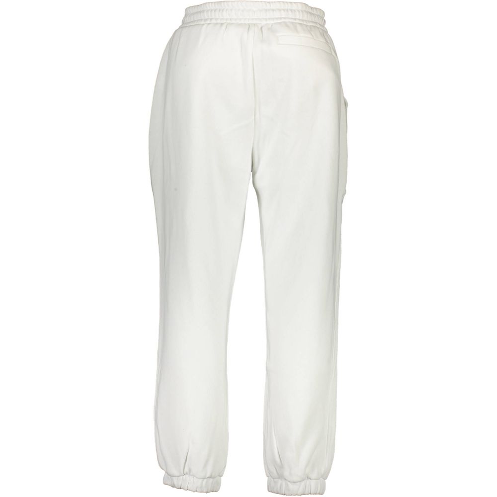 Calvin Klein Weiße Herren-Sweatpant aus Baumwolle