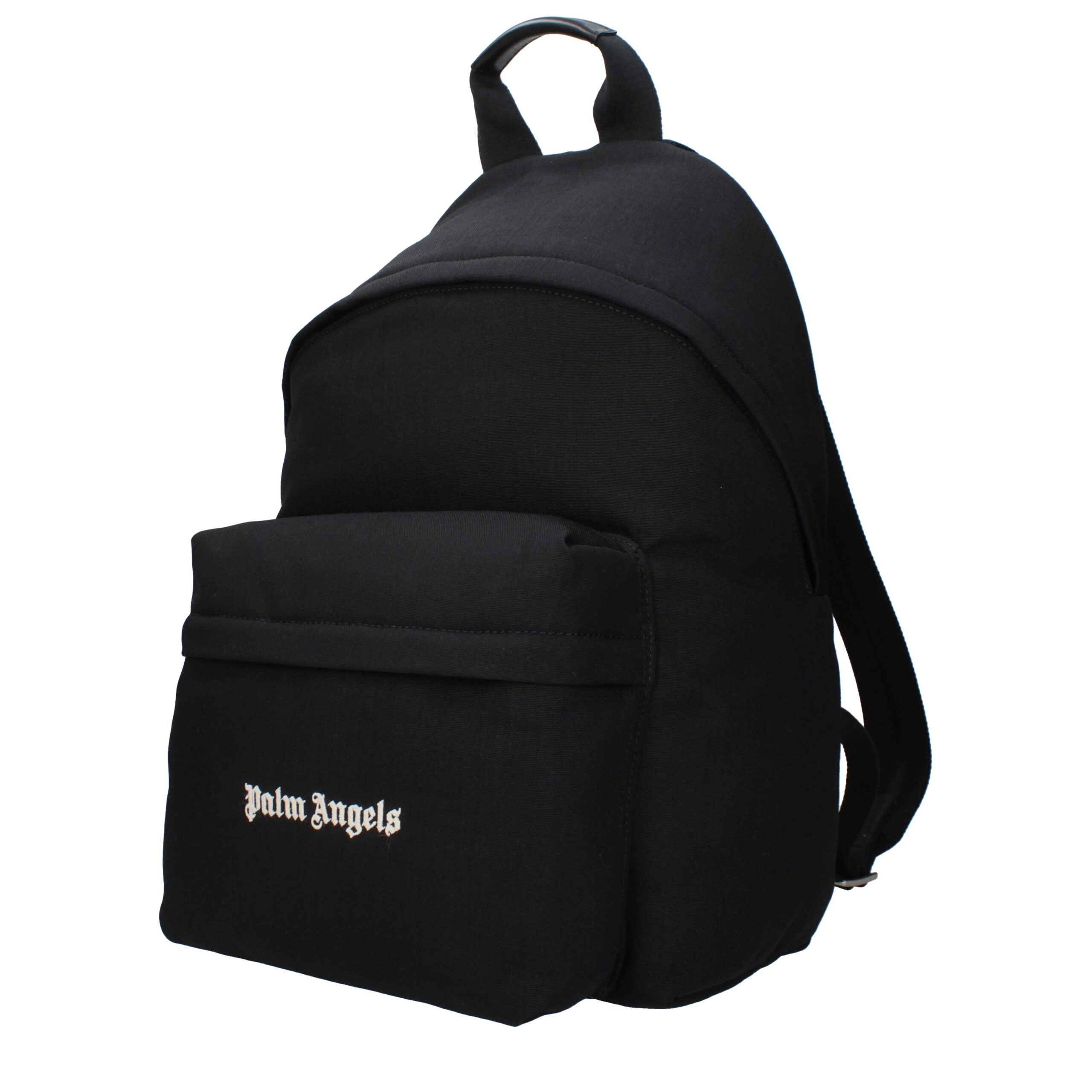 Palm Angels Schwarzer Rucksack aus Stoff