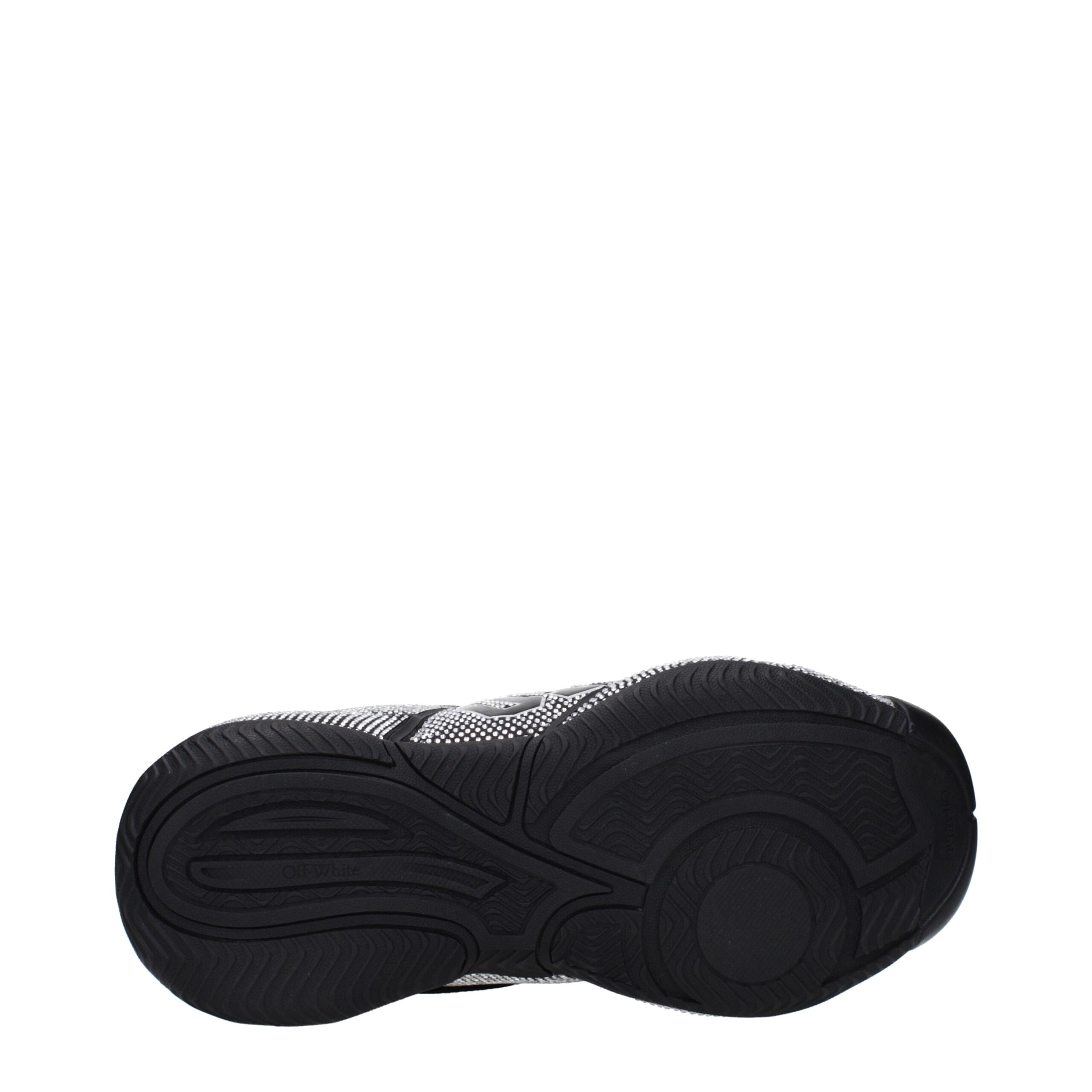 Off-White Schwarz Baumwolle Turnschuhe