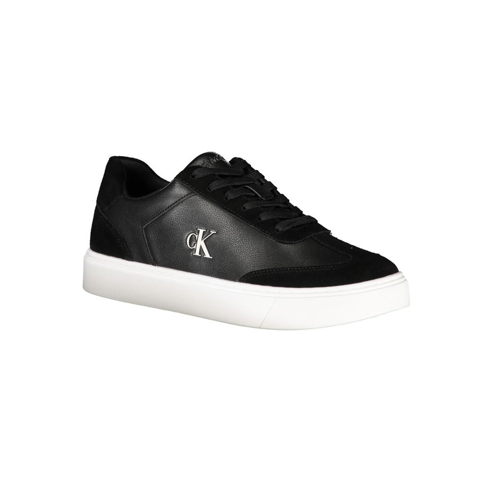 Calvin Klein Schwarzer Sneaker aus Polyurethan für Herren