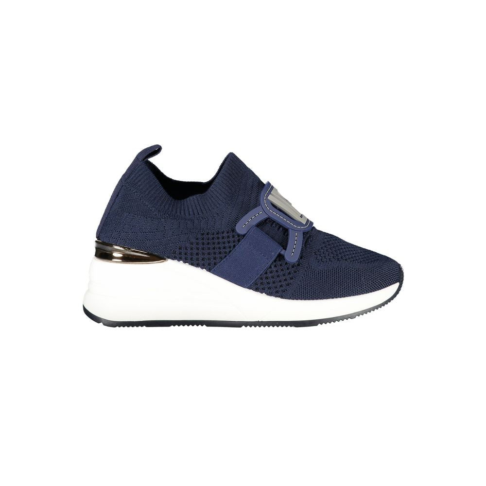 Laura Biagiotti Blaue Sportschuhe aus Polyester
