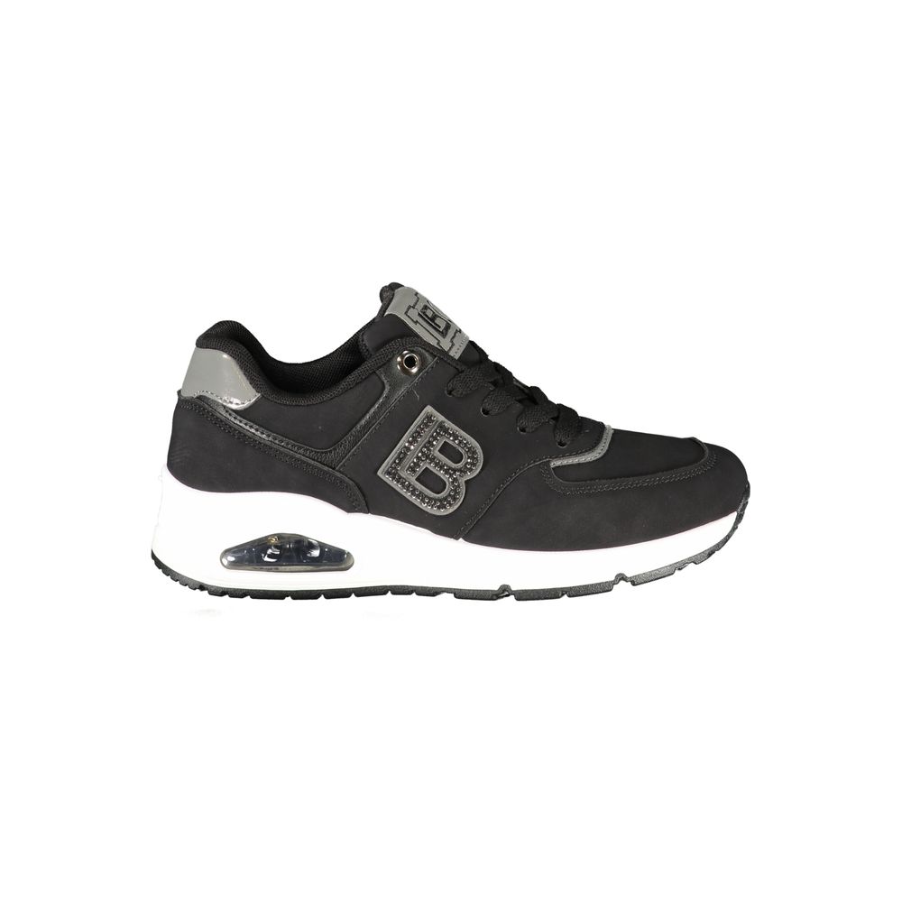 Laura Biagiotti Schwarze Sneaker aus Polyester