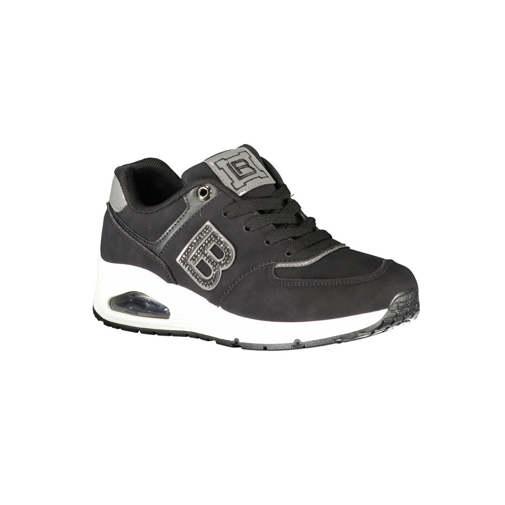 Laura Biagiotti Schwarze Sneaker aus Polyester