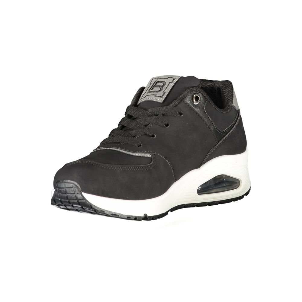 Laura Biagiotti Schwarze Sneaker aus Polyester