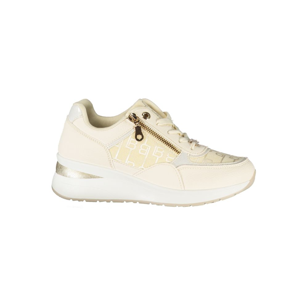 Laura Biagiotti Bianco Poliuretano Donna Sneaker