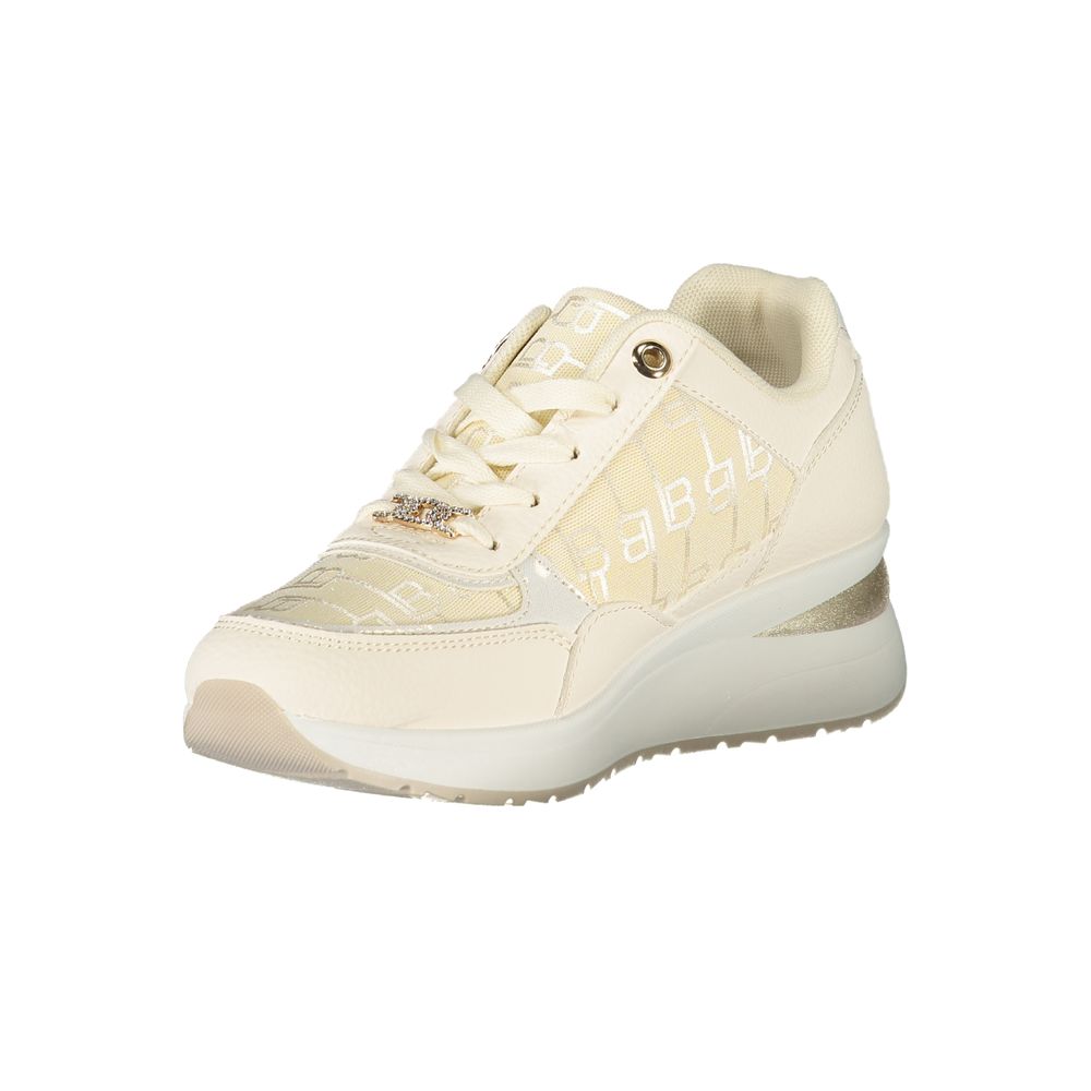 Laura Biagiotti Bianco Poliuretano Donna Sneaker