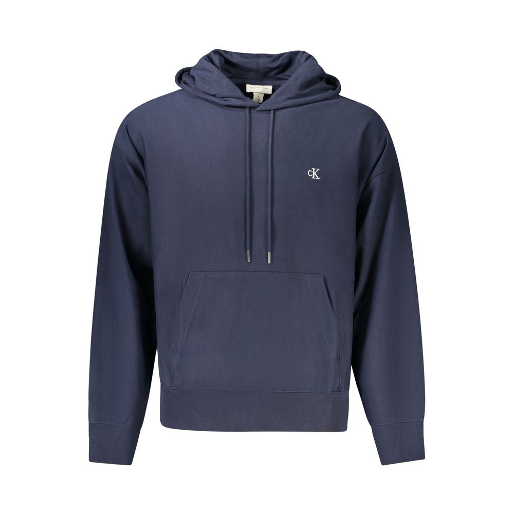 Calvin Klein Blauer Baumwoll-Kapuzenpullover für Herren