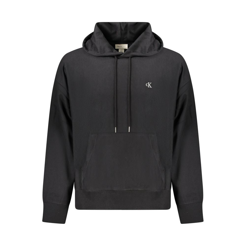 Calvin Klein Schwarzer Baumwoll-Herren-Sweatshirt