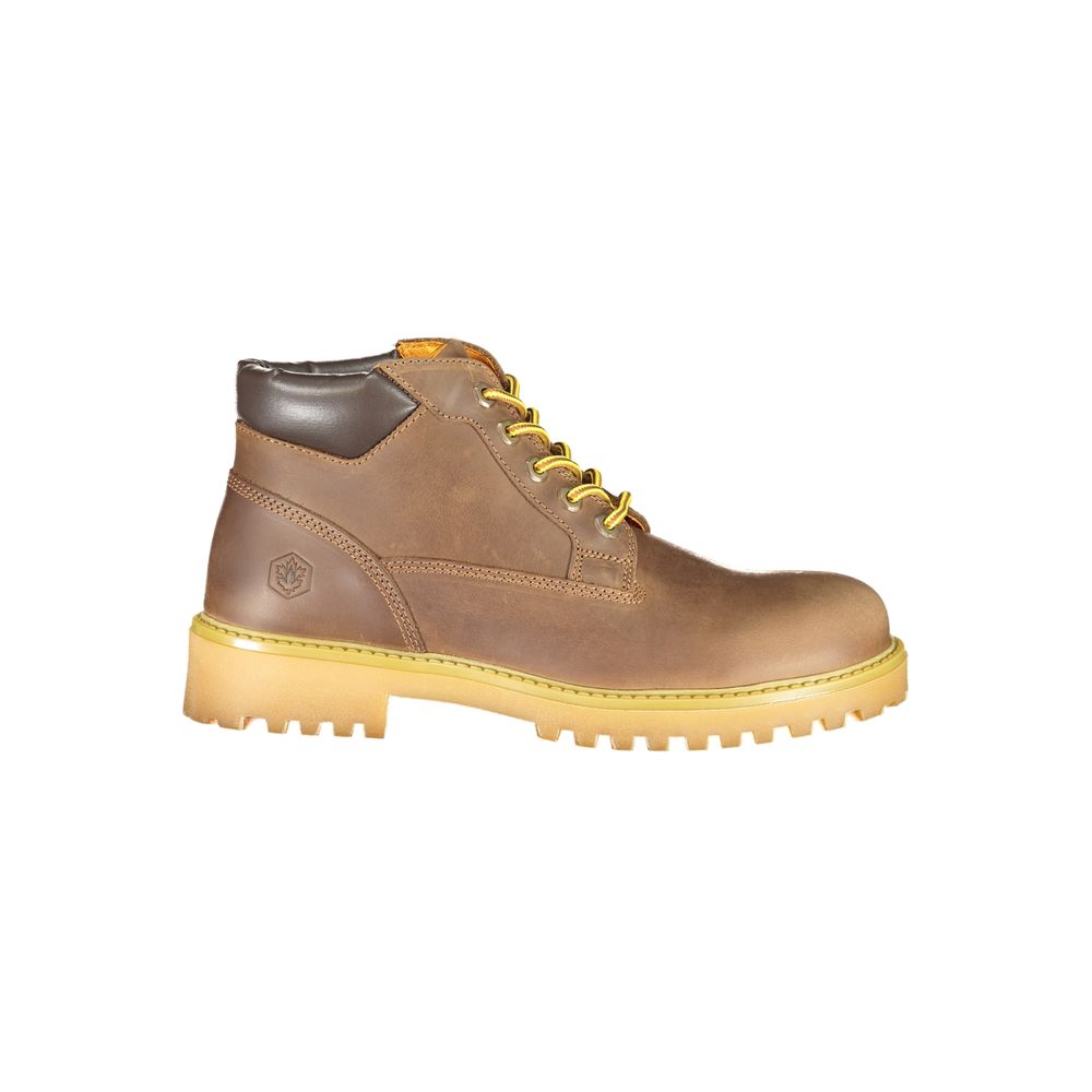 Lumberjack Brauner Polyester-Sneaker