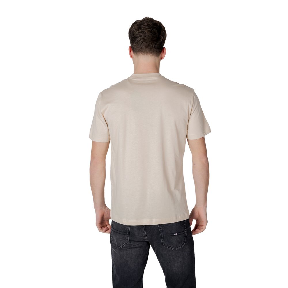 EA7 Emporio Armani Weißes Poloshirt aus Baumwolle