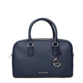 Michael Kors Blaue Lederhandtasche